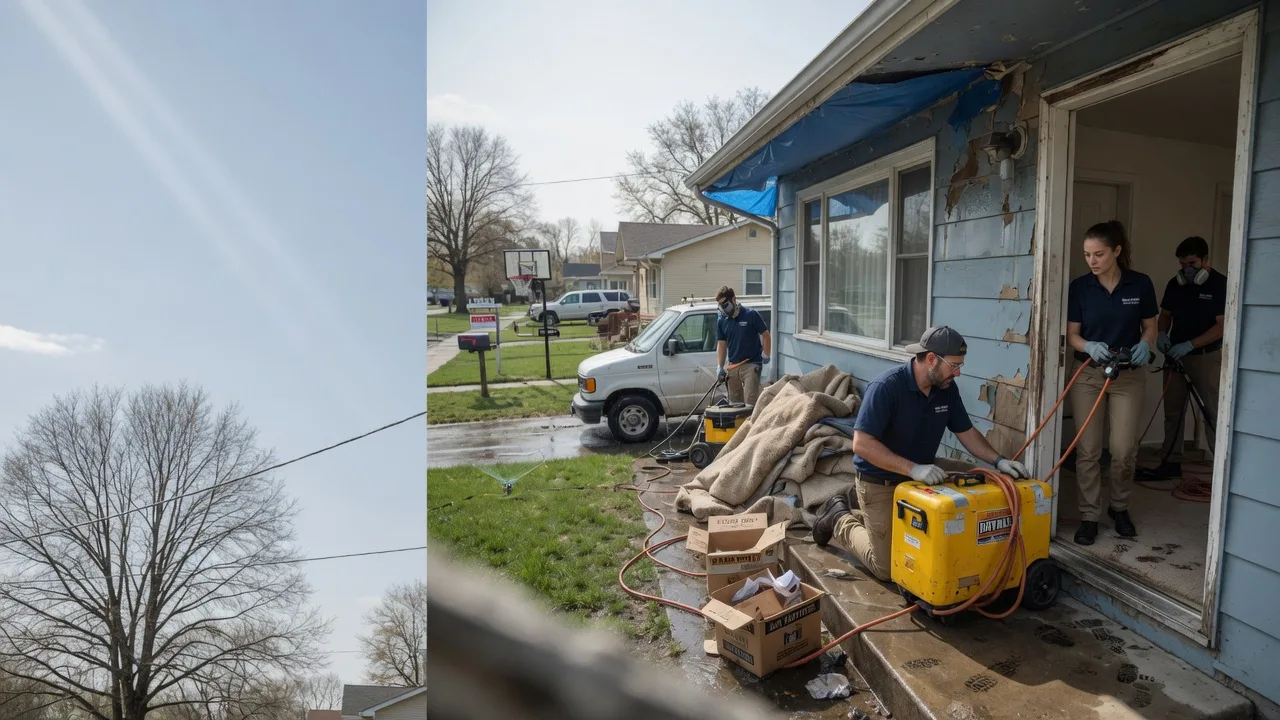 Basement Flood Cleanup in Cadillac, MI near me